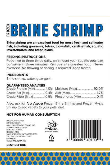 Nu Aqua Brine Shrimp
