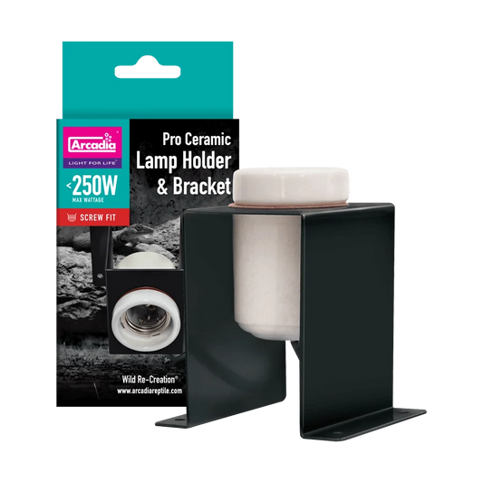 Arcadia Pro Ceramic Lamp Holder & Bracket