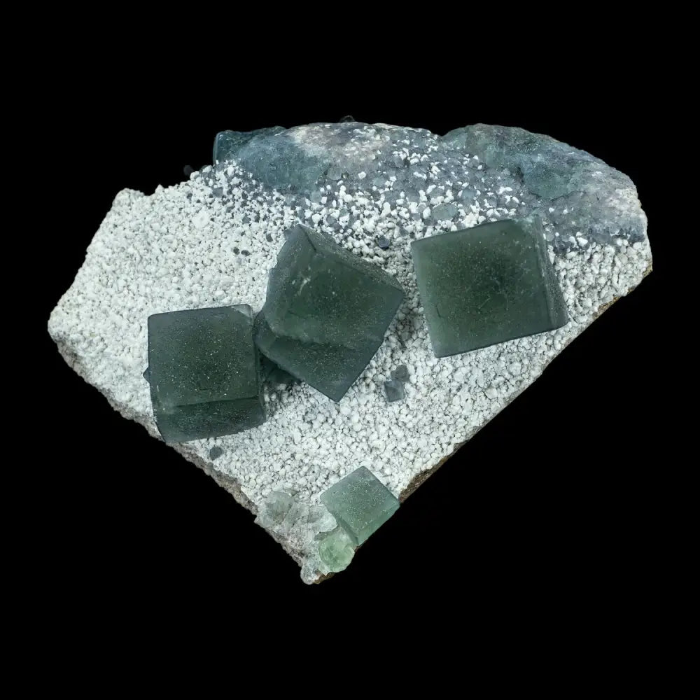 Fluorite Cubes On Matrix Wysiwyg