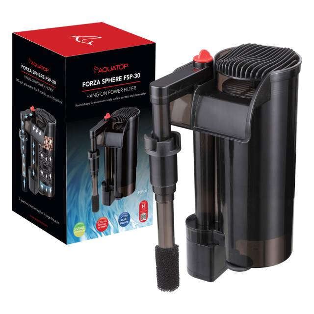 FORZA SPHERE POWER FILTER W/VORTEX SKIMMER