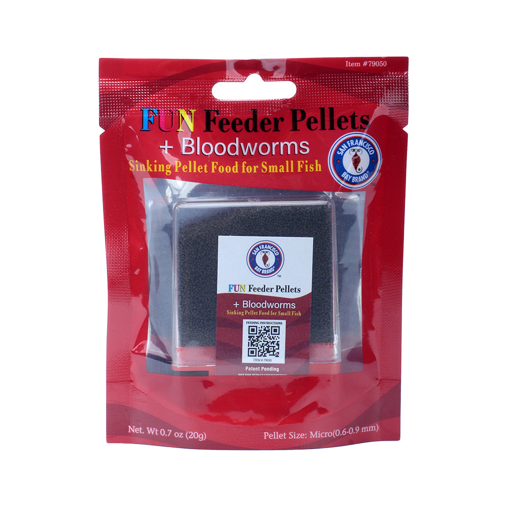 SFBB Fun Feeder Pellet w/ Bloodworm