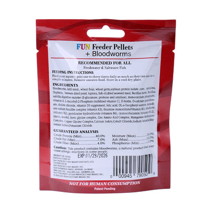 SFBB Fun Feeder Pellet w/ Bloodworm