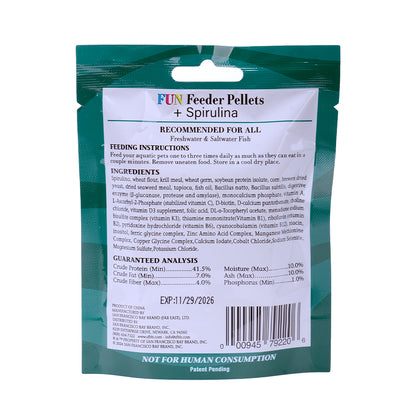 SFBB Fun Feeder Pellet w/ Spirulina