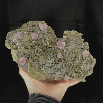 Red Octahedral Fluorite