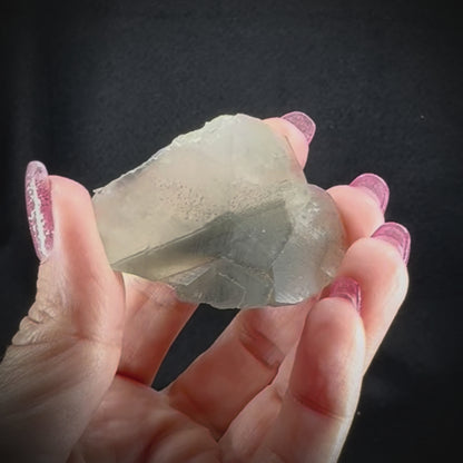 Mercedes Calcite w/ Pyrite