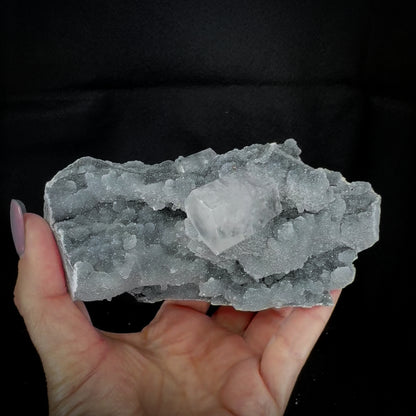 Sugar Quartz With Calcite