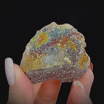 Rainbow Pyrite