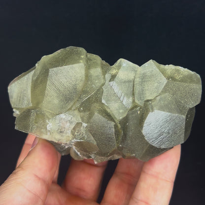 Mercedes Calcite w/ Pyrite