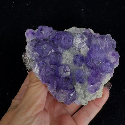 Tanzanite Fluorite