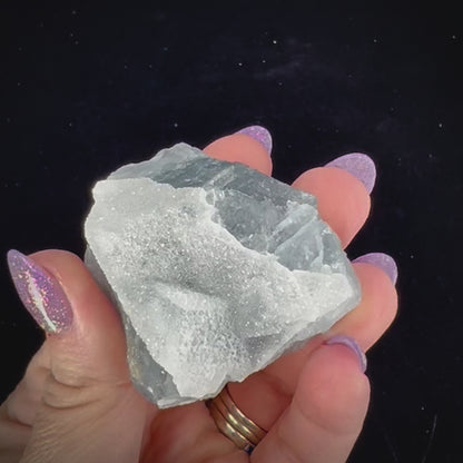 Blue Sugar Fluorite