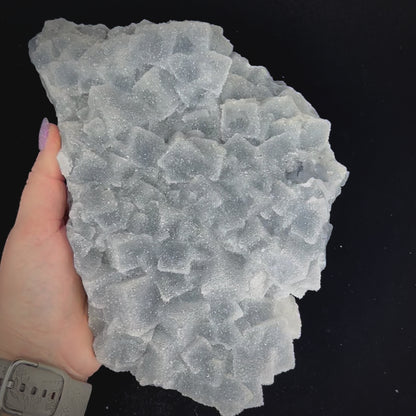 Blue Sugar Fluorite