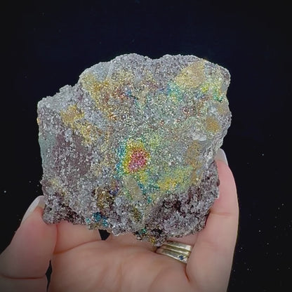 Rainbow Pyrite