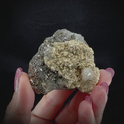 Calcite w/ Pyrite