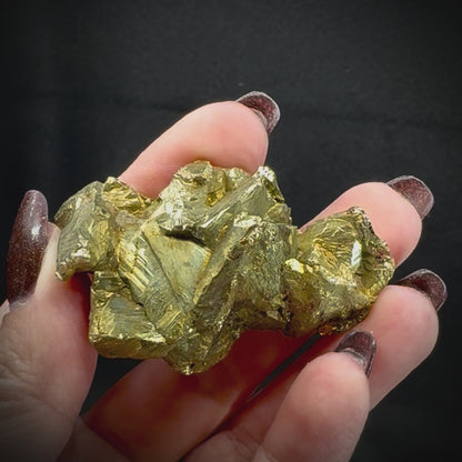 Iceland Spar with Chalcopyrite