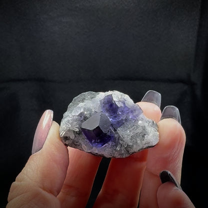 Tanzanite Fluorite