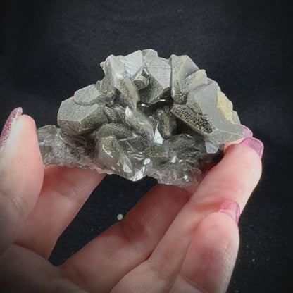 Mercedes Calcite w/ Pyrite