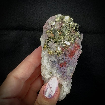 Quartz w/ Pyrite