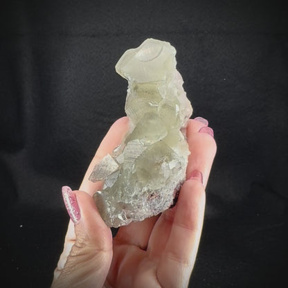 Mercedes Calcite w/ Pyrite