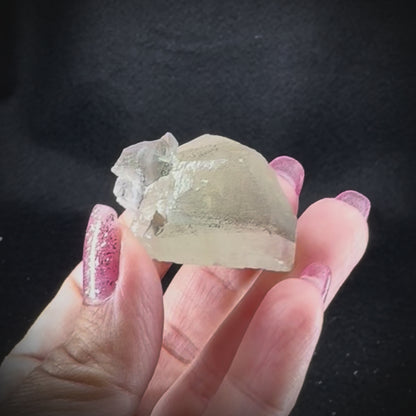 Mercedes Calcite w/ Pyrite