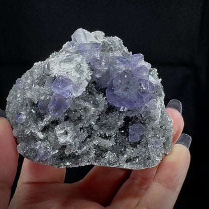Tanzanite Fluorite