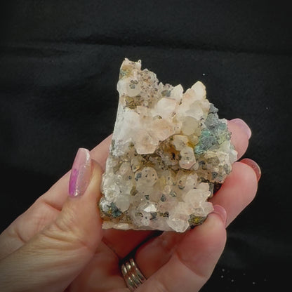 Red Quartz w/ Pyrite