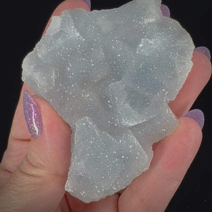 Blue Sugar Fluorite