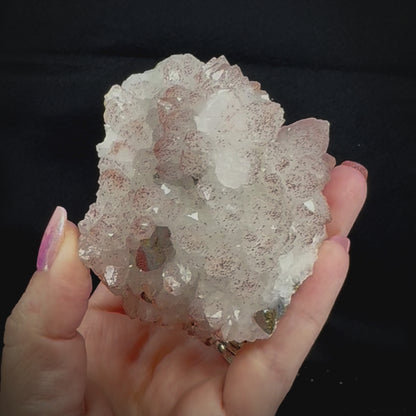 Red Quartz w/ Pyrite