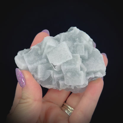 Blue Sugar Fluorite