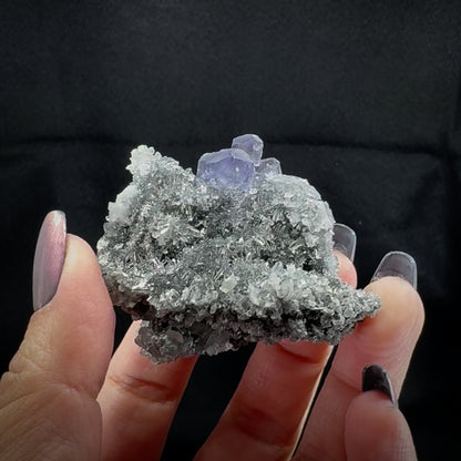Tanzanite Fluorite