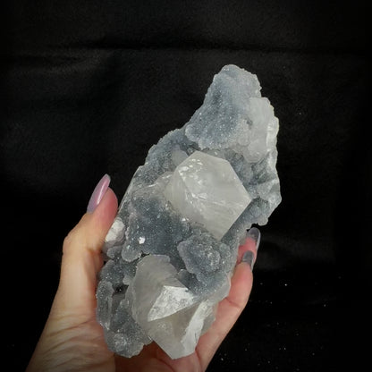 Sugar Quartz With Calcite