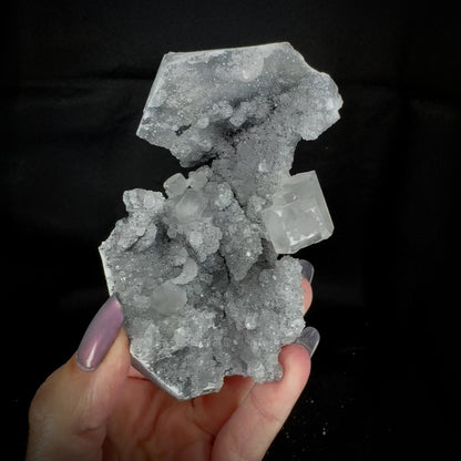 Sugar Quartz With Calcite