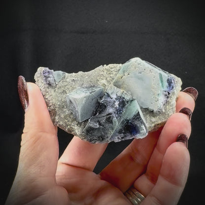 Fluorite Mixed on Matrix
