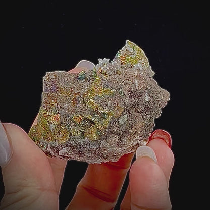 Rainbow Pyrite