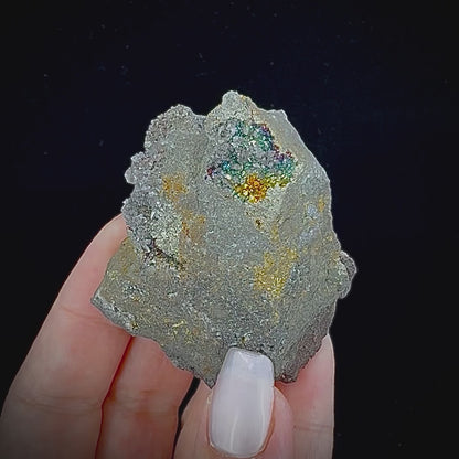 Rainbow Pyrite