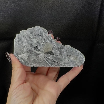 Sugar Quartz With Yellow Calcite