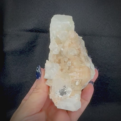 Diamond Quartz w/ Calcite