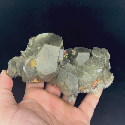 Mercedes Calcite w/ Pyrite