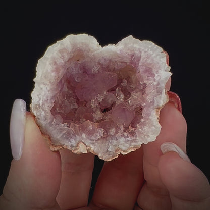 Pink Amethyst Geode Sm