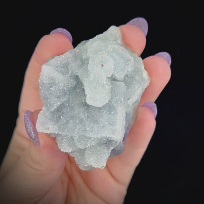 Blue Sugar Fluorite