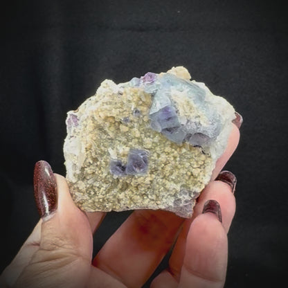 Fluorite Mixed on Matrix