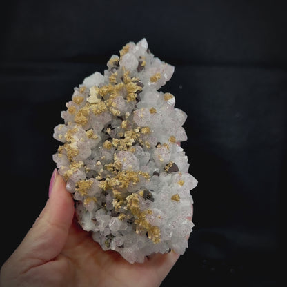 Red Quartz w/ Pyrite