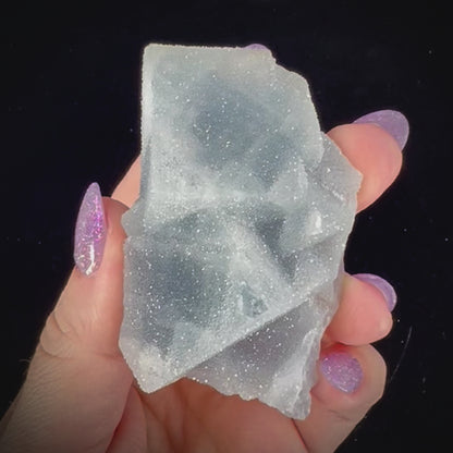 Blue Sugar Fluorite
