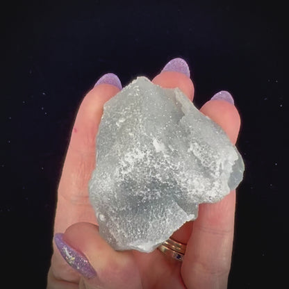 Blue Sugar Fluorite