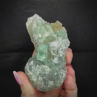 Green Clear Fluorite