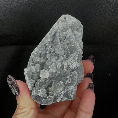 Sugar Quartz With Yellow Calcite