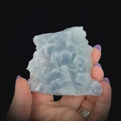 Blue Sugar Fluorite