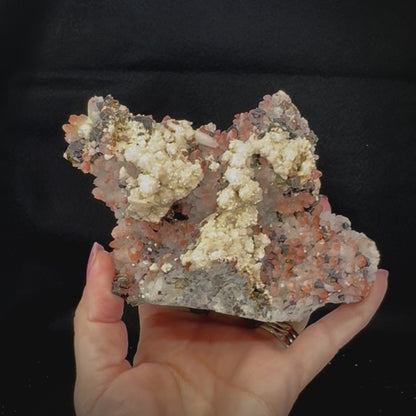 Red Quartz w/ Pyrite