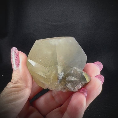 Mercedes Calcite w/ Pyrite