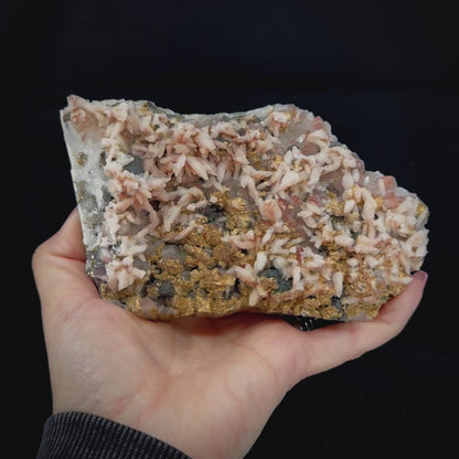 Red Quartz w/ Pyrite