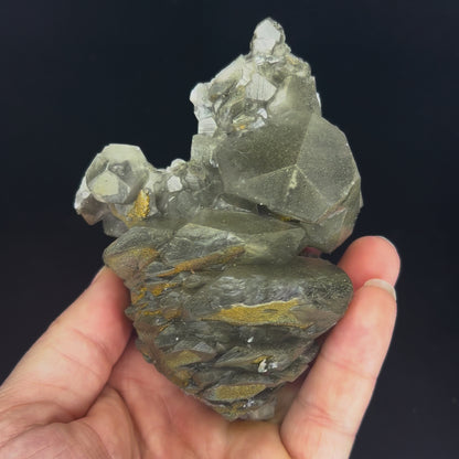 Mercedes Calcite w/ Pyrite